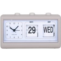 Wecker Retro FLIP mit Datum von KARLSSON