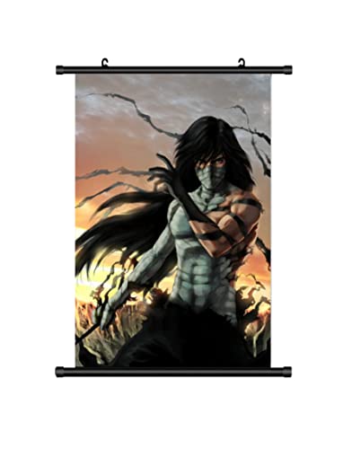 KARMA-X Großes 60x90CM Bleach Kakemono Rollbild | Anime Manga Stoffposter Wallscroll | Wanddeko Geschenk | Ichigo von KARMA-X