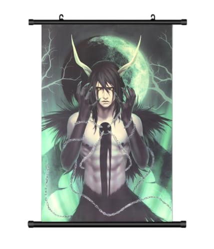 Großes 60x90CM Bleach Kakemono Rollbild | Anime Manga Stoffposter Wallscroll | Wanddeko Geschenk | Motiv: Ulquiorra Großes 60x90CM Bleach Kakemono Rollbild | Anime Manga Stoffposter Wallscroll | Wanddeko Geschenk | Motiv: Ulquiorra von KARMA-X