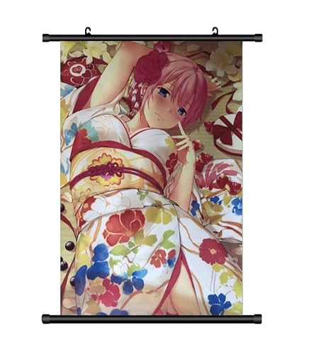 KARMA-X Großes 60x90CM Bräute zu fünf gleichen Teilen Kakemono Rollbild | Anime Manga Stoffposter Wallscroll Poster | Wanddeko Geschenk | Ichika KARMA-X Großes 60x90CM Bräute zu fünf gleichen Teilen Kakemono Rollbild | Anime Manga Stoffposter Wallscroll Poster | Wanddeko Geschenk | Ichika von KARMA-X