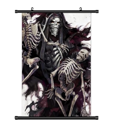 KARMA-X Großes 60x90CM Overlord Kakemono Rollbild | Anime Manga Stoffposter Wallscroll Poster | Wanddeko Geschenk KARMA-X Großes 60x90CM Overlord Kakemono Rollbild | Anime Manga Stoffposter Wallscroll Poster | Wanddeko Geschenk von KARMA-X