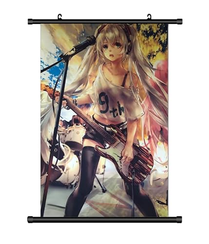 KARMA-X Großes 60x90CM Vocaloid Kakemono Rollbild | Anime Manga Stoffposter Wallscroll Poster XXL | Wanddeko Geschenk | Miku-Chan KARMA-X Großes 60x90CM Vocaloid Kakemono Rollbild | Anime Manga Stoffposter Wallscroll Poster XXL | Wanddeko Geschenk | Miku-Chan von KARMA-X