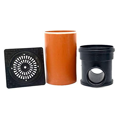KARMAT/Dyka KG Kontrollschacht Revisionsschacht Abwasserschacht Schacht DN315, Rohr, Deckel quadratisch Regen, Komplett SET KARMAT/Dyka KG Kontrollschacht Revisionsschacht Abwasserschacht Schacht DN315, Rohr, Deckel quadratisch Regen, Komplett SET von KARMAT