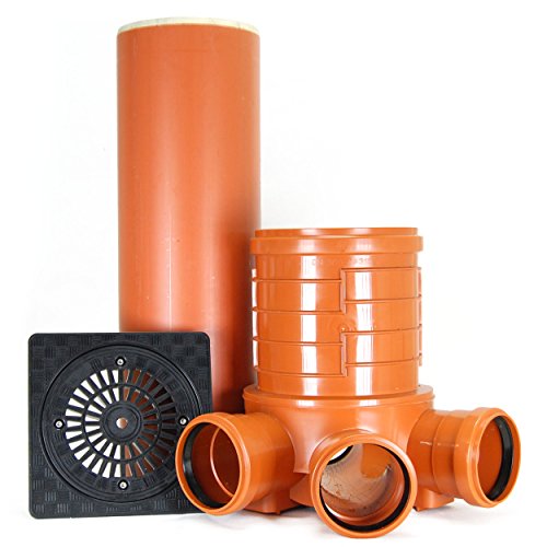 KG Schacht DN300 Komplett SET 1,24m KG Rohr Kanal Entwässerung Regendeckel KG Schacht DN300 Komplett SET 1,24m KG Rohr Kanal Entwässerung Regendeckel von KARMAT