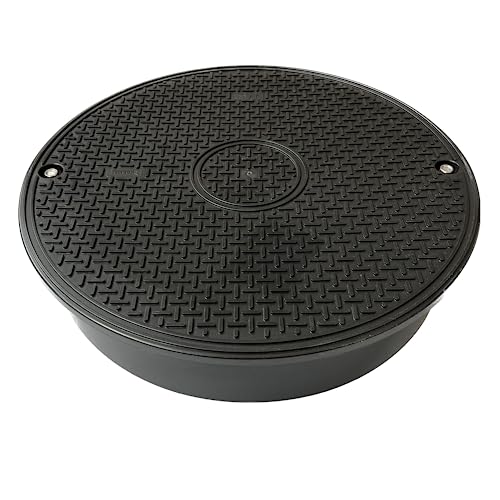 KARMAT Kunstoff Schachtabdeckung P400 Schachtdeckel DN 400 bis 7,5 t für Vollwandrohr | Abdeckung | Deckel KARMAT Kunstoff Schachtabdeckung P400 Schachtdeckel DN 400 bis 7,5 t für Vollwandrohr | Abdeckung | Deckel von KARMAT