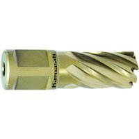 Metallkraft - 38720.1260U28 gold-line 30 Weldon, ø 28 mm Kernbohrer von METALLKRAFT