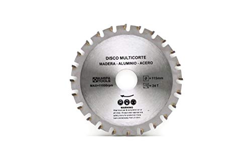Karpa Tools 06588 – Disco multi-corte 115 mm x 22,23 mm von KARPA TOOLS