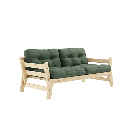 Karup Design Step Sofabed, Olivengrün, 70 x 158 x 74 von KARUP DESIGN