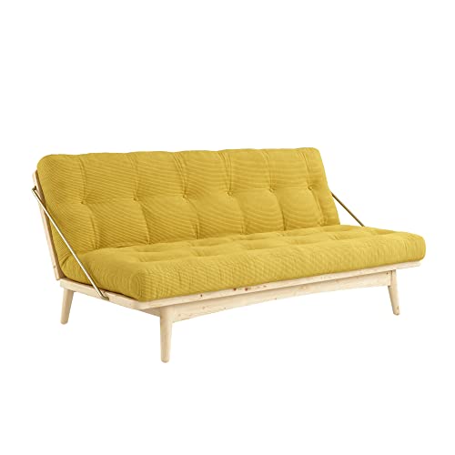 Karup Design, Folk, Schlafsofa, Gestell: Klarlackiert, Matratze: Honig Karup Design, Folk, Schlafsofa, Gestell: Klarlackiert, Matratze: Honig von KARUP DESIGN
