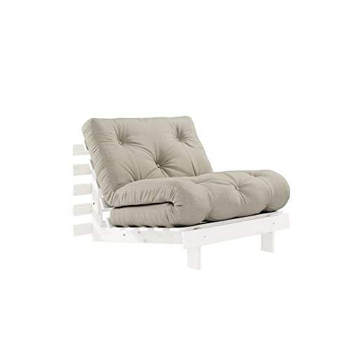 Karup Design Roots 90 Sofabed, Leinen, 85 x 90 x 105 von KARUP DESIGN