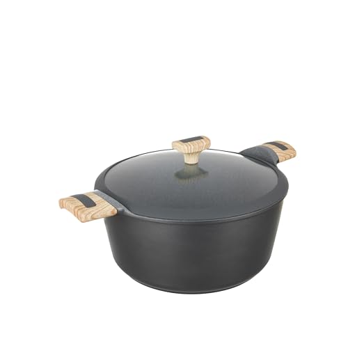 KASANOVA Antihaft-Kasserolle Evolution, Induktions-Kochtopf, hochwertige Kasserolle mit Deckel, geeignet für alle Herdarten (Kasserolle 28 cm) KASANOVA Antihaft-Kasserolle Evolution, Induktions-Kochtopf, hochwertige Kasserolle mit Deckel, geeignet für alle Herdarten (Kasserolle 28 cm) von KASANOVA