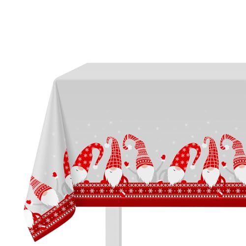 Fleckabweisende Tischdecke, 140 x 320 cm, Gnomo, Grau Fleckabweisende Tischdecke, 140 x 320 cm, Gnomo, Grau von KASANOVA