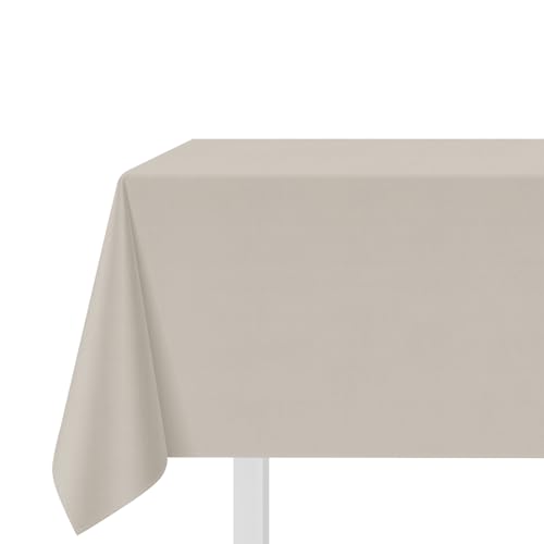 Fleckenabweisende Tischdecke, 140 x 240 cm, TF Melange Dove von KASANOVA