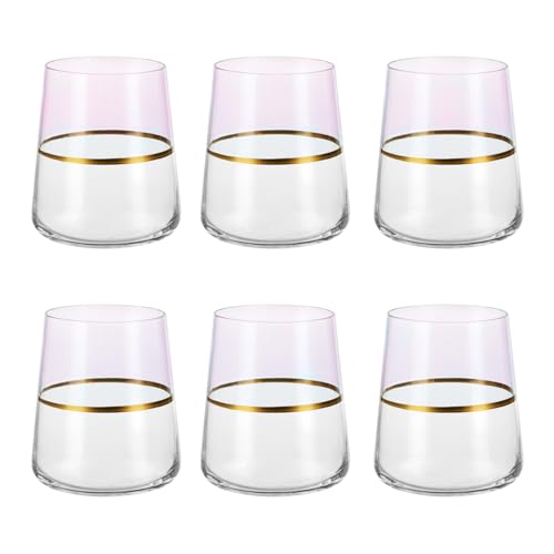 Generico 1 SET 6 SPECTRUM-BRILLE ML420 MIT ROSÉGOLDRING, Glas, Rosen und Gold von KASANOVA