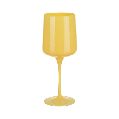KASANOVA 1 3er-Set 320ml Mattgelbes Glas, Yellow (gelb) von KASANOVA