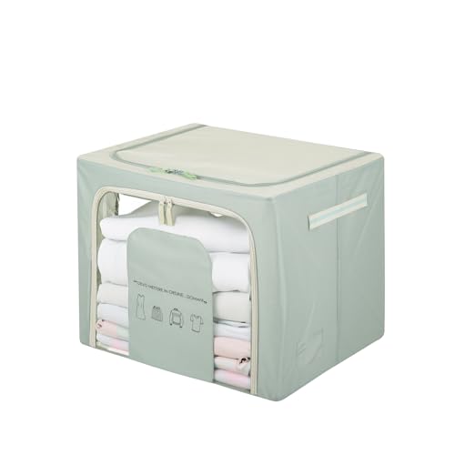 KASANOVA Schrankbox 50 x 40 x 40 cm Doppelscharnier und grüner Schriftzug von KASANOVA