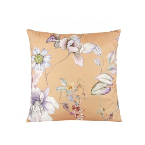 KASANOVA 1 Küchenmöbel CM50X50 DIGITAL VELVET PEONIES OCKER, Polyester von KASANOVA