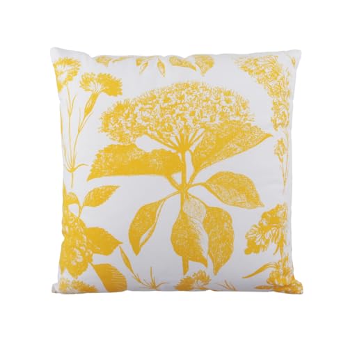 KASANOVA 1 Sofakissen-45x45 cm Gelbe Blume, Baumwolle Polyester KASANOVA 1 Sofakissen-45x45 cm Gelbe Blume, Baumwolle Polyester von KASANOVA