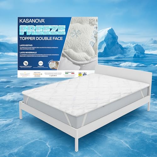 KASANOVA 1 Topper Fiber 2 Plätze cm 170 x 200 Freeze, Polyester Polyamid von KASANOVA