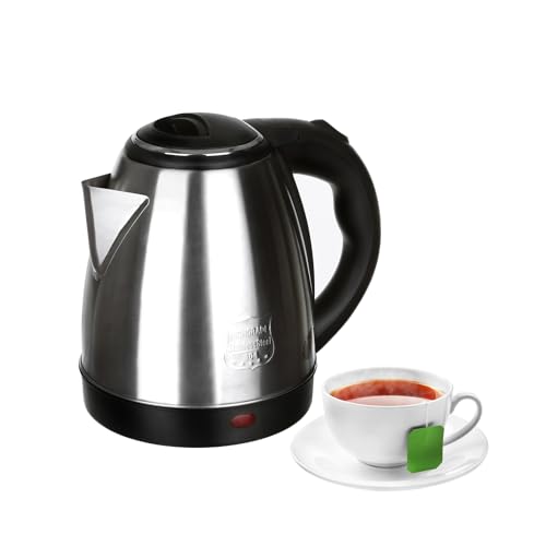 KASANOVA 1 Wasserkocher 1,5 l, Edelstahl 18/10 ABS-Kunststoff Elektronische Komponenten, Silber/Schwarz KASANOVA 1 Wasserkocher 1,5 l, Edelstahl 18/10 ABS-Kunststoff Elektronische Komponenten, Silber/Schwarz von KASANOVA