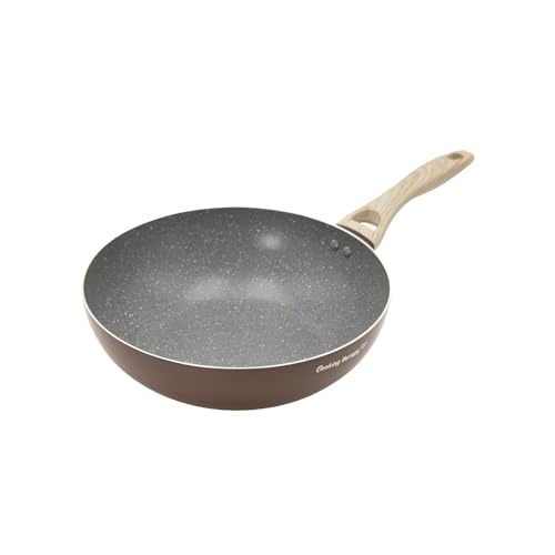 KASANOVA 1 Wok 28 cm braun-Cooking Therapy Schriftzug, Gepresstes Aluminium Bakelit KASANOVA 1 Wok 28 cm braun-Cooking Therapy Schriftzug, Gepresstes Aluminium Bakelit von KASANOVA
