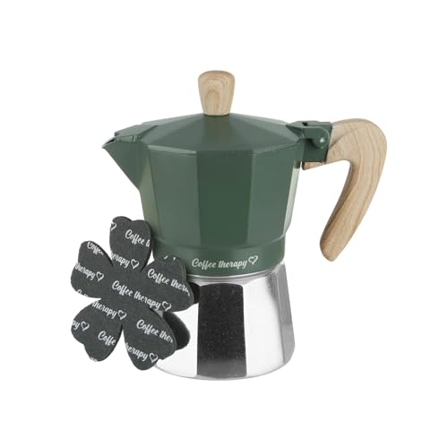 KASANOVA DREI-TASCHEN-KAFFEEZUBEREITUNG KAFFEETHERAPIE, Grün KASANOVA DREI-TASCHEN-KAFFEEZUBEREITUNG KAFFEETHERAPIE, Grün von KASANOVA