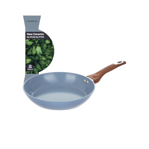 KASANOVA Keramik-Bratpfanne, himmelblau, neue Keramik, 26 cm KASANOVA Keramik-Bratpfanne, himmelblau, neue Keramik, 26 cm von KASANOVA