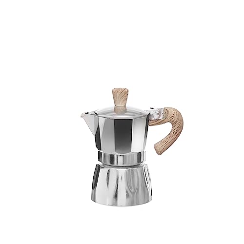 KASANOVA NEUE ALUMINIUM/HOLZ 1 TEE-KAFFEEMASCHINE von KASANOVA