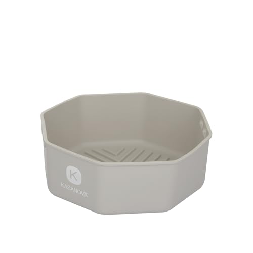 KASANOVA SILIKON-BACKBLECH ACHTECKIG 20,5X7 GRAU von KASANOVA