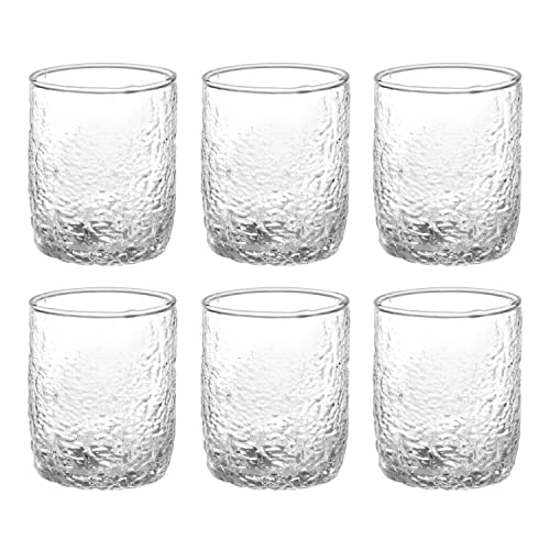 KASANOVA Set mit 6 Gläsern, Durchmesser 8 cm, transparent von KASANOVA