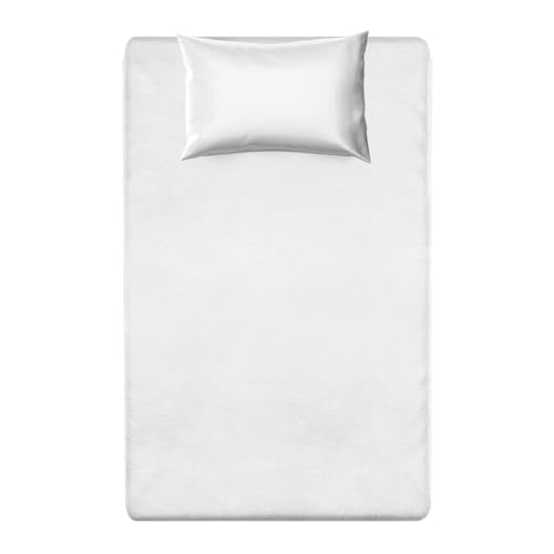 Kasanova 1 MATRATZENBEZUG 1/2 QUADRATISCH CM 130X200+25 IMPER. TROCKEN, Baumwolle Polyester Polyurethan, blank von KASANOVA