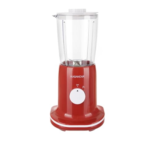 Kasanova 1 MIXER W300 ML500 ROT, ABS-Kunststoff 18/0 Edelstahl Elektronische Komponenten von KASANOVA