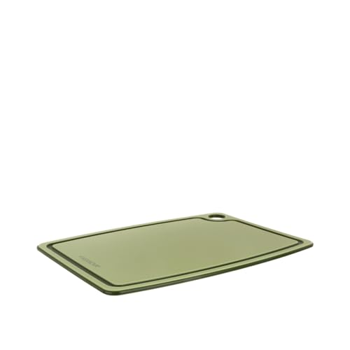 Kasanova 1 SliceColor Grünes Polypropylen-Schneidebrett 35x24,5 cm von KASANOVA