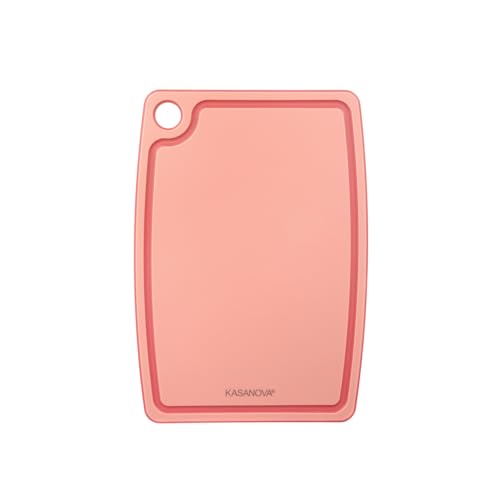 Kasanova 1 SliceColor Rosa Polypropylen-Schneidebrett 30x20,5 cm von KASANOVA