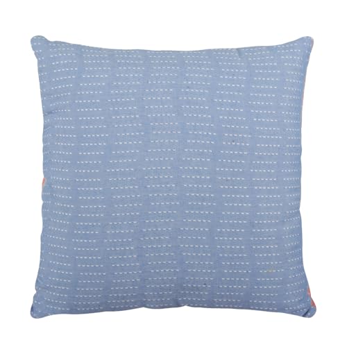 Kasanova 1 Sofakissen 40x40 cm-Jeansblau, Baumwolle Polyester von KASANOVA