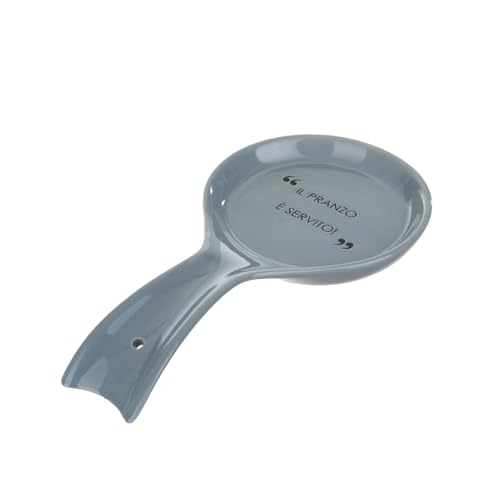 Löffelablage blau 22 cm Schriftzug Quotes von KASANOVA