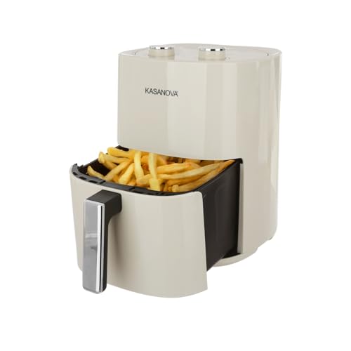 Luftfritteuse 4 l 1500 W creme, Beige von KASANOVA
