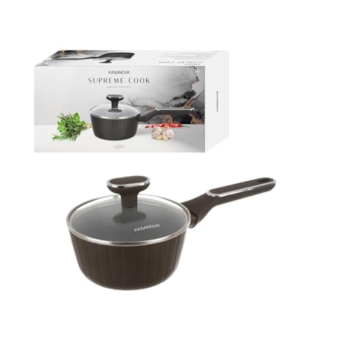 Kasanova 1 SUPREME COOK AUFLAUFFORM CM16 1 HAND MIT KÜCHE, Geschmiedetes Aluminium Glas ABS-Kunststoff Bakelit, blacks Kasanova 1 SUPREME COOK AUFLAUFFORM CM16 1 HAND MIT KÜCHE, Geschmiedetes Aluminium Glas ABS-Kunststoff Bakelit, blacks von KASANOVA