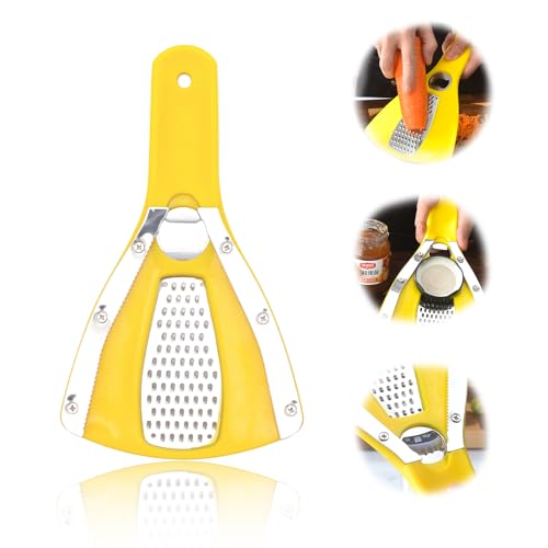 KASESSS 3 In 1 Multifunktions Dosenöffner, Flaschenöffner, Küchen Gadgets, Flaschenöffner für Senioren, Glasöffner Schraubdeckelöffner, Haushaltshelfer Julienneschneider für Frauen Senioren Praktisch KASESSS 3 In 1 Multifunktions Dosenöffner, Flaschenöffner, Küchen Gadgets, Flaschenöffner für Senioren, Glasöffner Schraubdeckelöffner, Haushaltshelfer Julienneschneider für Frauen Senioren Praktisch von KASESSS