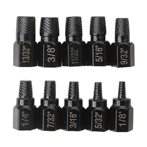 10pcs Schraubenextraktionsabzug Sechseckiger Schaft Easy Out Bolt Zum Entfernen Der Beschädigten Bolzen Bolzen SSCREWS Bolt 10pcs Schraubenextraktionsabzug Sechseckiger Schaft Easy Out Bolt Zum Entfernen Der Beschädigten Bolzen Bolzen SSCREWS Bolt von KASFDBMO