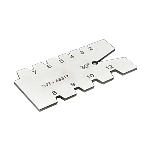29/30 Grad Gewindelehre Schraubenwinkel Schablone Gauge Edelstahl Winkel Messlehre Gewindeschneiden Edelstahl 29/30 Grad Gewindelehre Schraubenwinkel Schablone Gauge Edelstahl Winkel Messlehre Gewindeschneiden Edelstahl von KASFDBMO
