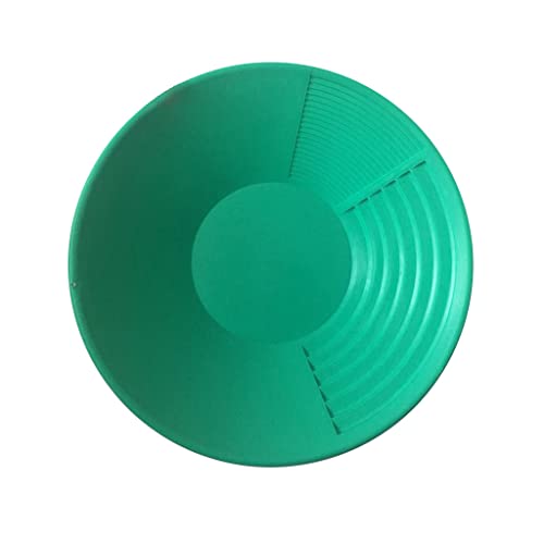 38,1 cm Gold Panning Basin Sluicing Pan for W/Riffles Prospecting Dredging River Tool for Metal Detector von KASFDBMO
