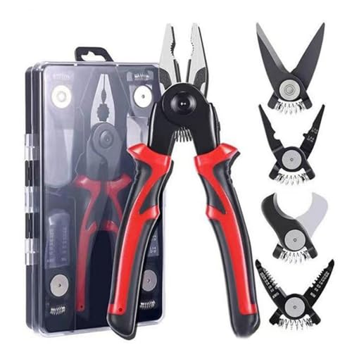 5 In 1 All Purpose Heavy Duty Tool Kits Multifunktionale Zierzüge Tragbare Handwerkzeugkasten Allgemeine Reparaturschraubendrehzange von KASFDBMO