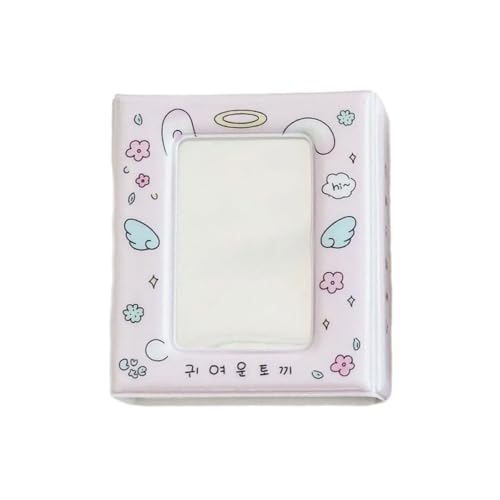 Angelic Animal Print Umschlagstile 3inch Kleines Foto Album Bilder Idol Photokard Sammeln Sie Binderbuch Mit 40 Taschen Pu Pvc Foto Organisatoren von KASFDBMO