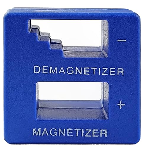 DeMagnetizer Und Magnetizer Für Schraubendreherspitze Bit Kleines Werkzeug Große Schrauben Bohrungen Bohrungen Mussschrauben Nägel Werkzeug Großer Schraubenmagnetizer von KASFDBMO
