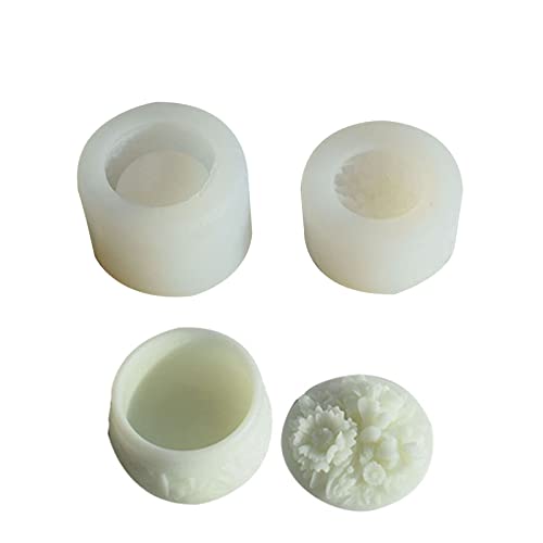 Epoxy Crystal Birthday Rose Dekorative Formen Mit Deckel Silikonharz Aufbewahrungsbox Für Bastelschmuck Aufbewahrung von KASFDBMO