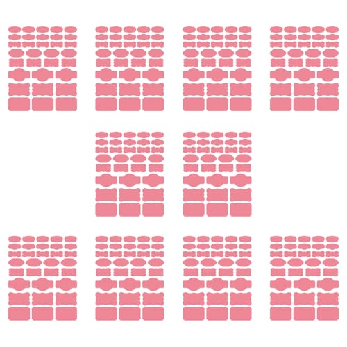 Etikettierpapier Aufkleber Selbstklebende Etiketten für Bürobedarf und Home Storage Solution for Food Container Self Adhesive Sticker von KASFDBMO