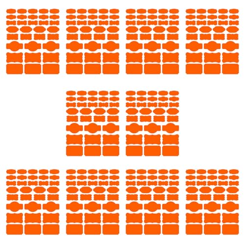 Etikettierpapier Aufkleber Selbstklebende Etiketten für Bürobedarf und Home Storage Solution for Food Container Self Adhesive Sticker von KASFDBMO