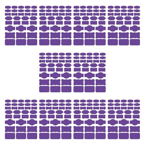 Etikettierpapier Aufkleber Selbstklebende Etiketten für Bürobedarf und Home Storage Solution for Food Container Self Adhesive Sticker von KASFDBMO