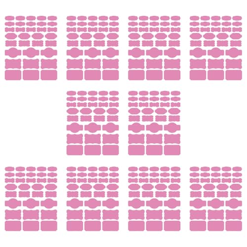 Etikettierpapier Aufkleber Selbstklebende Etiketten für Bürobedarf und Home Storage Solution for Food Container Self Adhesive Sticker von KASFDBMO